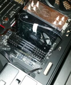 Cooler Master RR-212L-16PR-R1 Hyper 212 LED CPU Cooler with PWM Fan, Four Direct Contact Heat Pipes, Unique Blade Design and Red LEDs 29 816g9Q2YGpL