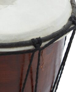 Deco 79 Wood Djembe Sculpture, 7" x 7" x 12", Brown 7" x 7" x 12" 24 816gNsJpwbL