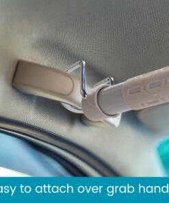 High Road Heavy Duty Car Clothes Hanger Bar with Steel Expandable Rods, Solid Metal Hanger Hooks and No-Slip Dividers for Cars, SUVs, Truck and Vans Taupe 10 816gwvRP5lL
