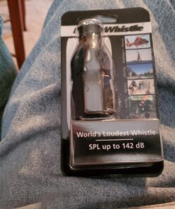 HyperWhistle The Original Worlds Loudest Whistle up to 142db Loud, Very Long Range, for Referee, Coaches, Instructors, Sports, Teachers, Life Guard, Self Defense, Survival, Emergency uses black 55 816hgdvEfL