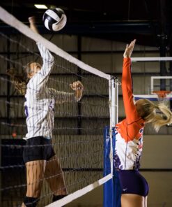 Champion Sports Official Tournament and Olympic Sized Volleyball Nets Olympic (32' x 3 1/8') 13 816iGWkGFcL