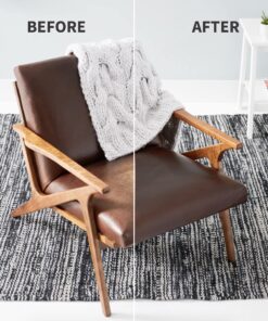 Alternative view of The Original Leather Recoloring Balm by Furniture Clinic - 16 Color Options - Leather Repair Kit for Furniture - Restore Couches, Car Seats, Clothing - Non-Toxic Leather Repair Cream (Black) Black