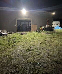 Onforu 2 Pack 60W LED Flood Light, 6000lm, IP66 Waterproof Work Light with Plug, 6500K Daylight White Super Bright Security Light for Outdoor, Yard, Garden, Garage, Lawn 60.0 Watts 40 816j3tIvS6L