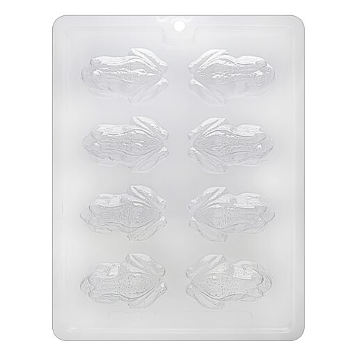 Cybrtrayd Life of the Party Frog Chocolate Candy Mold in Sealed Protective Poly Bag Imprinted with Copyrighted Cybrtrayd Molding Instruction