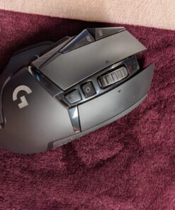 Logitech G502 Lightspeed Wireless Gaming Mouse with Hero 25K Sensor, PowerPlay Compatible, Tunable Weights and Lightsync RGB - Black 59 816l2RFC6 L