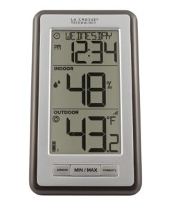 La Crosse Technology WS-9160UV3 Wireless Digital Thermometer Titanium 22 816mNYnvOTL