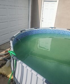 Bestway Steel Pro MAX 12 Foot x 30 Inch Round Metal Frame Above Ground Outdoor Backyard Swimming Pool Set with 330 GPH Filter Pump 12' x 30" 37 816odyQHnL