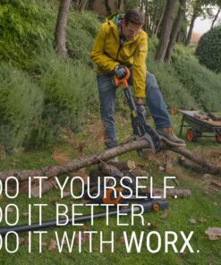 WORX WG520 12 Amp TURBINE 600 Electric Leaf Blower Corded Turbine Blower 24 816q6vP63L