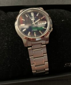 SEIKO 5 Men's SNK793 Automatic Stainless Steel Watch with Blue Dial 37 816q7lzb7CL