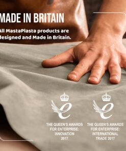 MastaPlasta Original Self-Adhesive Leather Repair Patch - Mid-Brown 11" x 8" (28 x 20 cm), Instant Upholstery-Quality Scratch & Tear Repair for Sofas, Car Interiors, Bags, Vinyl & More C Mid-Brown Leather 26 816qwcWx9cL