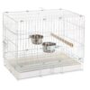 Prevue Pet Products Travel Bird Cage 1305 White, 20-Inch by 12-1/2-Inch by 15-1/2-Inch 42 816tlQhcvzL