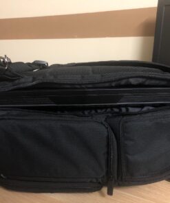 USA Gear DSLR Camera Backpack Case - 15.6 inch Laptop Compartment, Padded Custom Dividers, Tripod Holder, Rain Cover, Long-Lasting Durability and Storage Pockets - Compatible with Many DSLRs (Black) Black 73 816w2RjvUsL