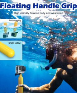 ZOOKKI Action Camera Accessories Kit for GoPro Hero 12 11 10 9 8 7 6 5 4 3 Black Sliver Session Fusion Max- Accessory Package for AKASO APEMAN SJCAM DBPOWER Insta360 Xiaomi Yi DJI Osmo and More GP-9 28 816xXuySKjL