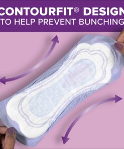 Poise Incontinence Pads & Postpartum Incontinence Pads, 4 Drop Moderate Absorbency, Regular Length, 66 Count, Packaging May Vary 9 816yHOlL
