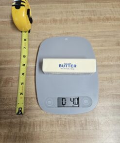 Greater Goods Gray Food Scale - Digital Display Shows Weight in Grams, Ounces, Milliliters, and Pounds | Perfect for Meal Prep, Cooking, and Baking | A Kitchen Necessity Designed in St. Louis Plastic Ash Grey 36 816yqCCpLML