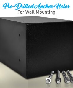 SereneLife Safe Box Front Loading Safe Cash Drop Vault Safe Security Box Cabinet Safe & Money Safe Box Digital Steel Safe Safety Box for Cabinets, Home & Office 13.8 x 9.8 x 9.8 2 Keys 13.8" x 9.8" Deposit Slot 17 816zFgKA9OL