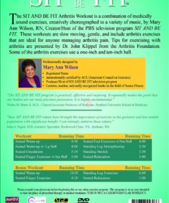 Sit and Be Fit Arthritis Award-Winning Chair Exercise Workout For Seniors-Stretching, Aerobics, Strength Training, and Balance. Improve flexibility, muscle and bone strength, circulation, heart health, and stability 3 816zUEm5wXL