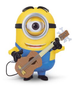 Alternative view of Minions Stuart Interacts with Guitar