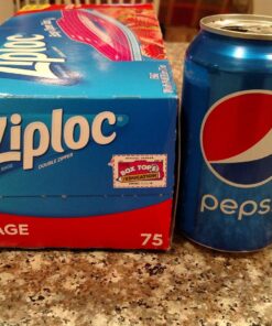 Ziploc Gallon Food Storage Bags, New Stay Open Design with Stand-Up Bottom, Easy to Fill, 75 Count (Pack of 2) 150 Count 35 817 mdtZLjL