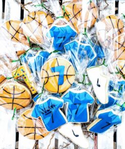 Sannigora 300 Pcs 4" x 9" Cellophane Treat Bags Clear Flat Cello Treat Bags 1.4mil Thickness with 6 Mix Colors Twist Ties Good for Bakery Cookies Christmas Halloween Wedding Party Decorative Gift 4x9 Inch (Pack of 300) 19 8173sFb9fkL