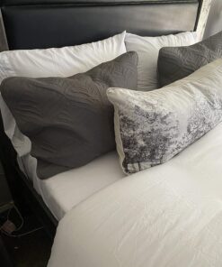 Queen Size 4 Piece Sheet Set - Comfy Breathable & Cooling Sheets - Hotel Luxury Bed Sheets for Women & Men - Deep Pockets, Easy-Fit, Extra Soft & Wrinkle Free Sheets - White Oeko-Tex Bed Sheet Set 01 - White Queen 23 8173zMDs 6L