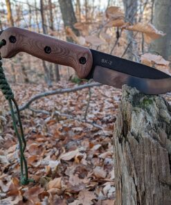 KA-BAR Becker BK2 Campanion Fixed Blade Knife, Carbon Steel 59 8174HiuKRGL