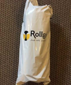 Rollga PRO - The BETTER Foam Roller for Flexibility, Muscle Recovery, Back & Neck Massage, & Exercise (Black) Black 31 8174V4PHIKL