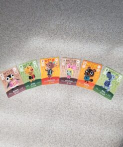 Nintendo Animal Crossing amiibo Cards Series 4 for Nintendo Wii U, 1-Pack (6 Cards/Pack) 41 8176 he8t7L