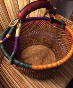 AFRICAN MARKET BASKET African Round Basket, 1 EA 75 8176EtZB1fL