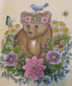 Nightfall Coloring Book: Originally Published in Sweden as "Skymningstimman" 56 8177mr69gcL