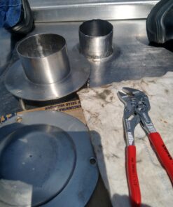 KNIPEX - Pliers Wrench, Chrome (86 03 180) 7 1/4-Inch 62 8179IX1SwTL