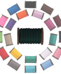 Alternative view of Ravenox Solid Braid Utility Rope | Made in the USA | All Purpose Solid Braid MFP Derby Cord for Crafts, Sports, Landscaping, Horse Tack, Pets & Décor | Dozens of Colors & Diameters of Rope by the Foot 5/8 Inch x 50 Feet Hunter Green