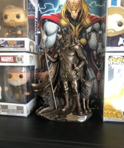 Unicorn Studio 9.75 Inch Norse God - Odin Cold Cast Bronze Sculpture Figurine One Size 26 817DEPgjADL