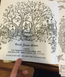 Secret Village - A Coloring Book Adventure: Beyond the Garden Gate, Beneath the Forest Floor, Among the Hollow Trees - A Mystery Endures! (Purse Sized ... & Inspirational for Ages 9 to Adult) 67 817DQ8M5JJL 1