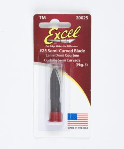 Excel Blades #25 Contoured Blade, 5 Pack, American Made Replacement Hobby Blades 3 817FbfAG59L