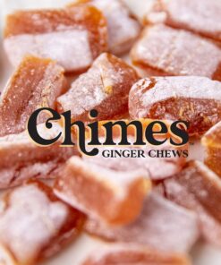 CHIMES PEPPERMINT Ginger Chews (1-Pound 1 LB BAG) Premium Natural Chewy Ginger Candy — 16 OZ Individually Wrapped Ginger Chew Candy 1 Pound (Pack of 1) 10 817HfNjEjNL 1