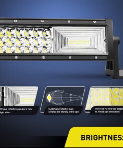 Nilight - 18017C-A LED Light Bar 32Inch 378W Triple Row 37800LM Flood Spot Combo LED Bar Driving Lights Super Bright LED Off Road Lights for Trucks Trucks Jeep UTV ATV Boat,2 Years Warranty 25 817HlKtpyuL