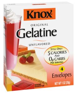 Knox Unflavored Gelatin (4 Envelopes) 1 Ounce (Pack of 1) 17 817IGUd04SL