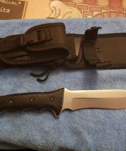 Schrade Bedrock TiNi with 1095 High Carbon Steel Blade for Buschcrafting,Black 32 817JA60WOnL