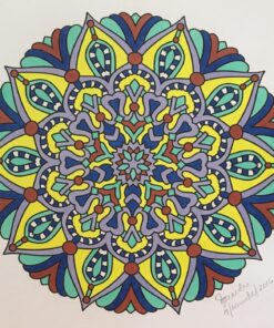 Centered - For Crayons And Wide Tipped Markers: Angie's Gentle Mood Menders - Volume 2 (Angie's Gentle Mood Menders - For Crayons And Wide Tipped Markers) 73 817JFY CgNL 1