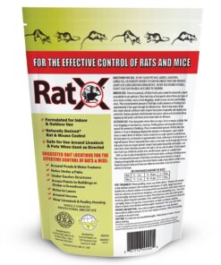 Alternative view of EcoClear Products 620102, RatX All-Natural Poison Free Humane Rat and Mouse, 3 lb. Bag
