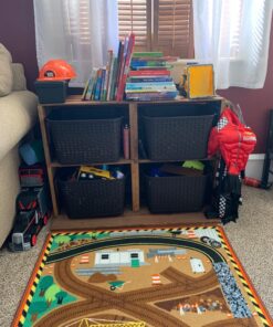 Sterilite 12736P06 Tall Weave Basket, Espresso, 6-Pack 34 817LzCz6 OL