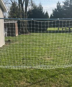 Franklin Sports Competition Soccer Goals - Backyard Portable Steel Soccer Goals - Adult + Youth Soccer Goal with Net + Ground Stakes Included - Multiple Sizes + Colors Non-Folding 12' x 6' Silver 30 817MJPsmM3L