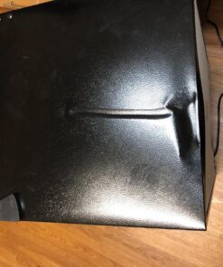 Midea WHD-113FB1 Double Door Mini Fridge with Freezer for Bedroom Office or Dorm with Adjustable Remove Glass Shelves Compact Refrigerator, 3.1 cu ft, Black 54 817MP 9csL