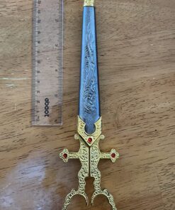 Furniture Creations Renaissance Dagger Style Scissors with Sheath Cover 19 817MtxhR4uL