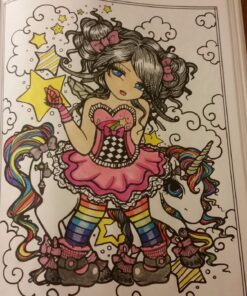Mermaids, Fairies, & Other Girls of Whimsy Coloring Book: 50 Fan Favs 67 817OGZWb18L