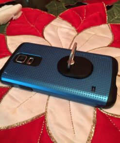 Spigen Style Ring Cell Phone Ring Phone Grip/Stand/Holder for All Phones and Tablets - Black 46 817OsW98VPL 1