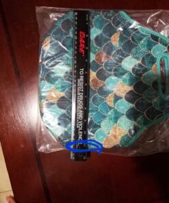 Artovida Artists Collective Insulated Neoprene Lunch Bag - Washable Soft Lunch Tote for Work and Picnic - Design by Monika Strigel (Germany) Really Mermaid - Classic Monika Strigel Really Mermaid 34 817P3UGiLgL