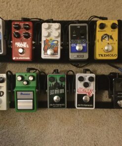 Donner Guitar Pedal Board Case DB-3 Aluminium Pedalboard 20'' x 11.4'' x 4'’ with Bag 20" x 11.4" x 4" 37 817PdKWqmL