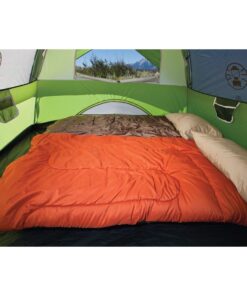 Coleman Sundome Camping Tent, 2/3/4/6 Person Dome Tent with Snag-Free Poles for Easy Setup in Under 10 Mins, Included Rainfly Blocks Wind & Rain, Tent for Camping, Festivals, Backyard, Sleepovers Palm Green 6 Person 28 817SHQwWVHL 3